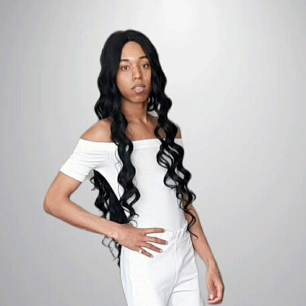 Black Lace Front Wig - Picture 1 of 1